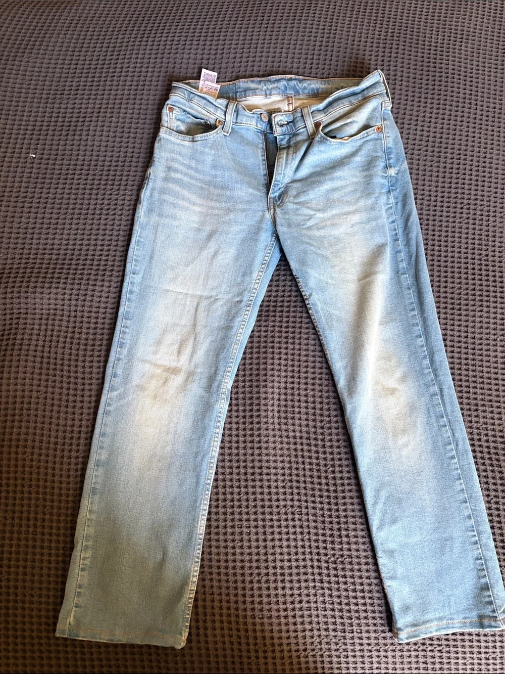 Levi's 514 32x29 Light Blue Straight Men's Jeans